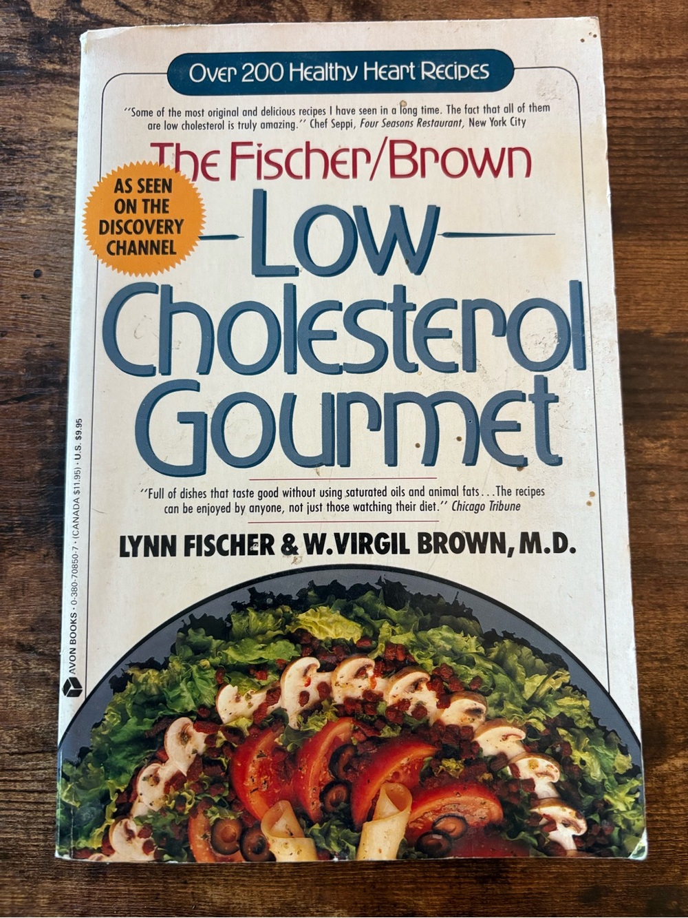 Low Cholesterol Gourmet - Cookbook (White/Cream Cover)